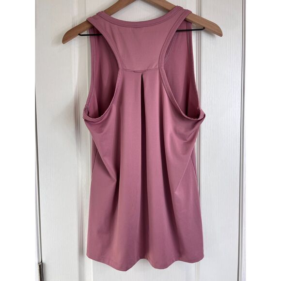 Marika Women's Activewear Racerback Tank Top Rose Mauve Pink Purple Size L - Picture 2 of 8